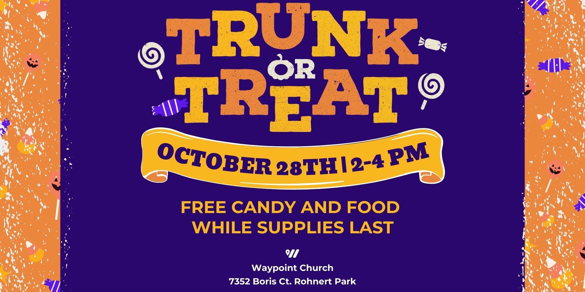 Trunk or Treat Promotional Image