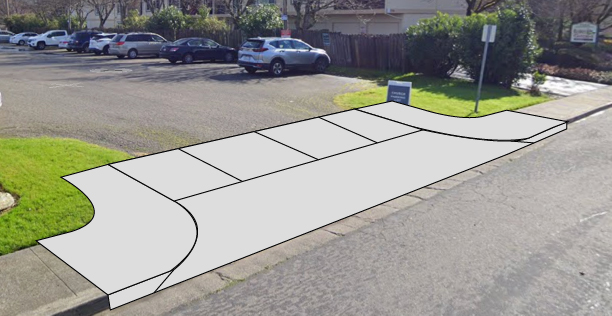 Renovated Driveway Concept